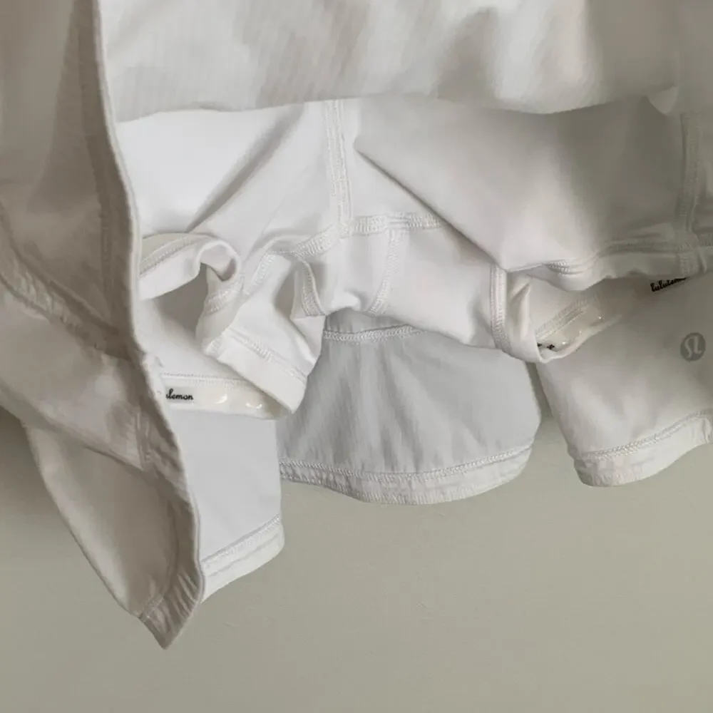 Lululemon Pace Rival Skirt (Tall) *4-way Stretch 15"White size 4 - Picture 5 of 8